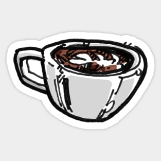 Coffee Cup Sticker